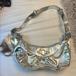 Silver Purse Y2K Style